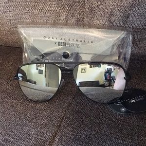 Quay Australia x Desi Perkins Sunglasses Aviators